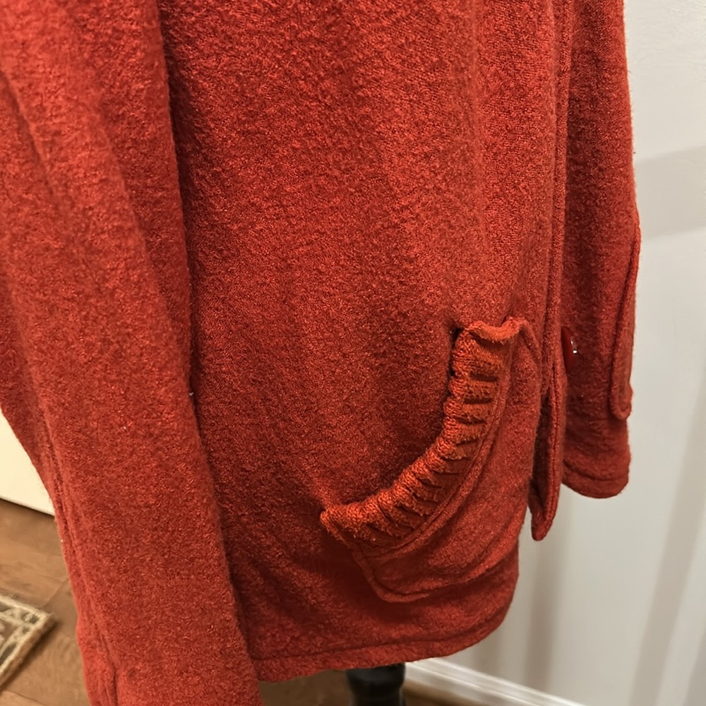 Cozy Orange Sweater - Picture 7 of 10
